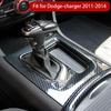 REAL Carbon Fiber Central Control Gear Shift Panel Trim Fits Dodge Charger 11-14
