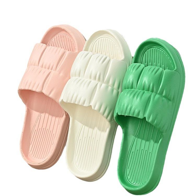 Cool slippers women's summer simple and light indoor home home bathroom bath non-slip men