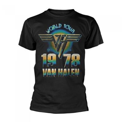 Van Halen Unisex Adult World Tour Â´78 T-Shirt
