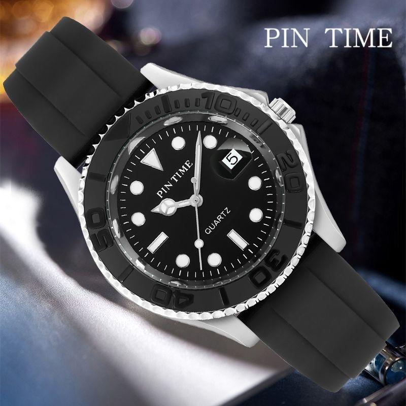 

PINTIME Watch Men s New Business Кварцевые часы Лосьон для часов
