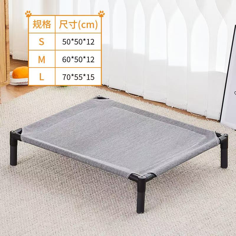 Elevated Pet Bed Dog Cat Folding Pet Camping Bed Cat Dog House Portable Removable Washable Four Seasons Cats Kennel Puppy Beds