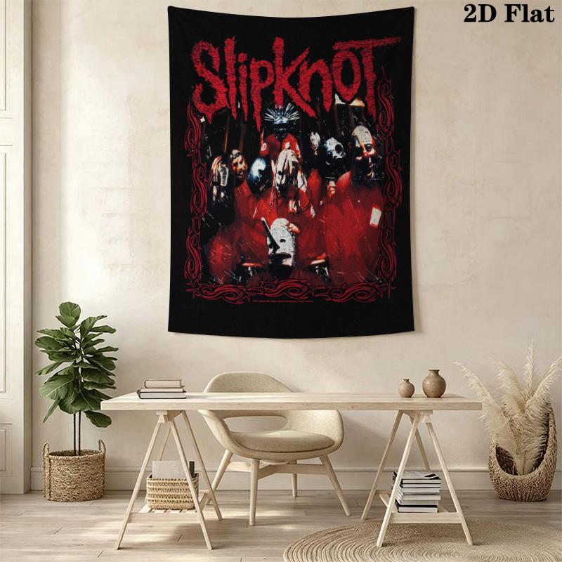 Slipknot Band Wall Tapestry Tapestry Wallmounted Background Cloth Home Decor Homestay Soft Decoration Tapestry Soft