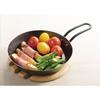 Pearl Metal One-Handed Grill Pan, 16cm, with Recipe, Induction Compatible, Iron, Easy Cooking, Made In Japan, HB-372