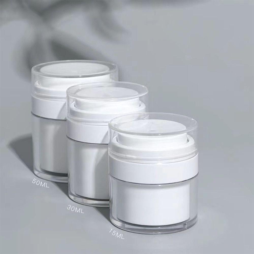 15ml/30ml/50ml Face Cream Lotion Cream Bottle Push-type Sample Bottles Gifts Vacuum Bottle