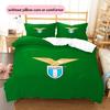 Lazio Pattern Bedding Quilt Set  Home Decoration  Gift (1 * Duvet Cover + 2 * Pillowcase  Without Core)