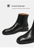 Men's 2026 Retro High-Top Leather Martin Chelsea Boots - Genuine Leather, Winter British Style