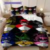 Power Rangers Set Comfortable Stylish Bedding 1 Duvet Cover 2 Pillowcase Without Core Christmas Birthday Gift Soft And Comfortable