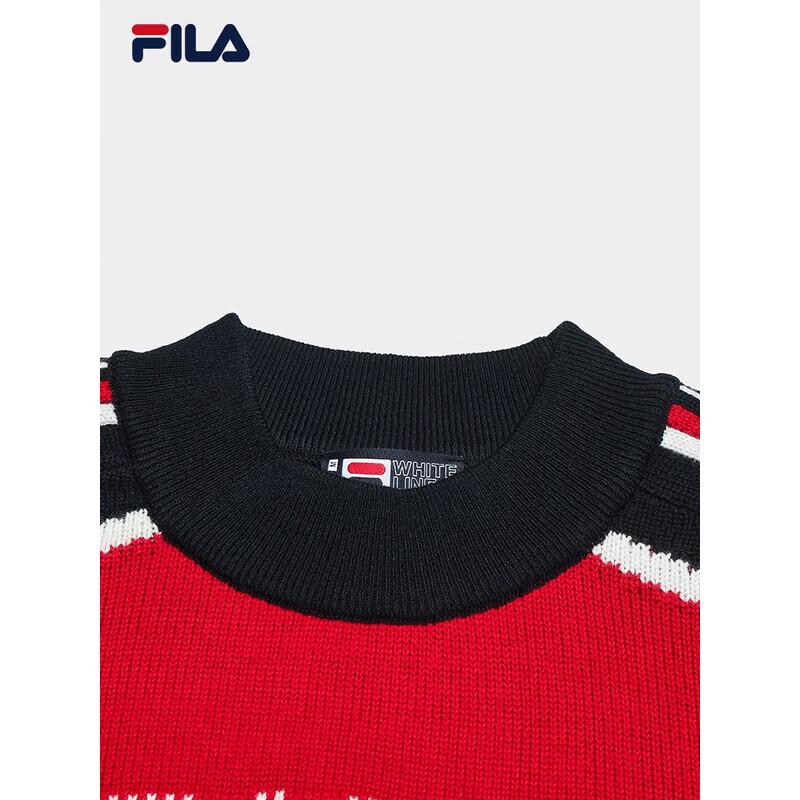 Fila Women's 2025 Winter Colorblock Pullover Knit Sweater