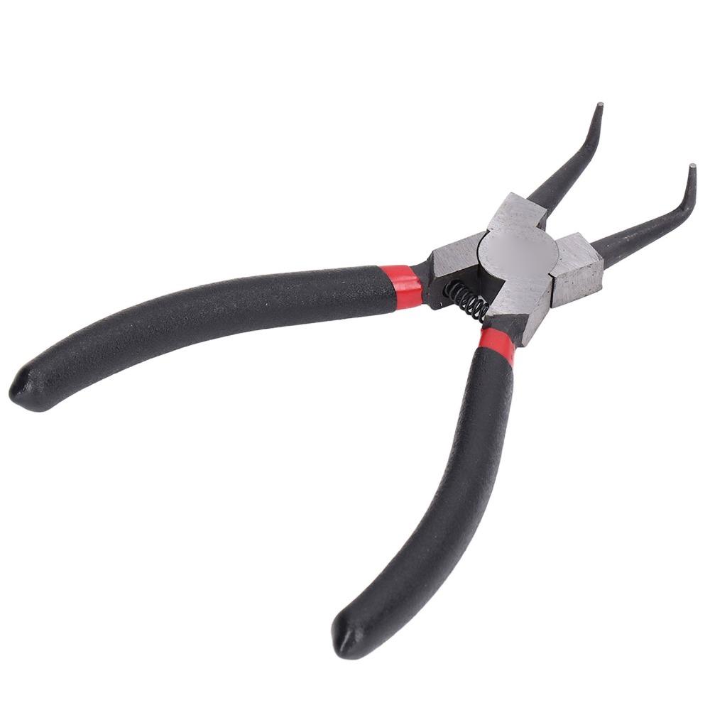 Rubber Handle Snap Ring Pliers Carbon Steel Circlip Pliers Retaining Ring Pliers Automotive Repair