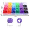 600Pcs Acrylic Beads For DIY Bracelet Necklace Jewelry Making Accessories