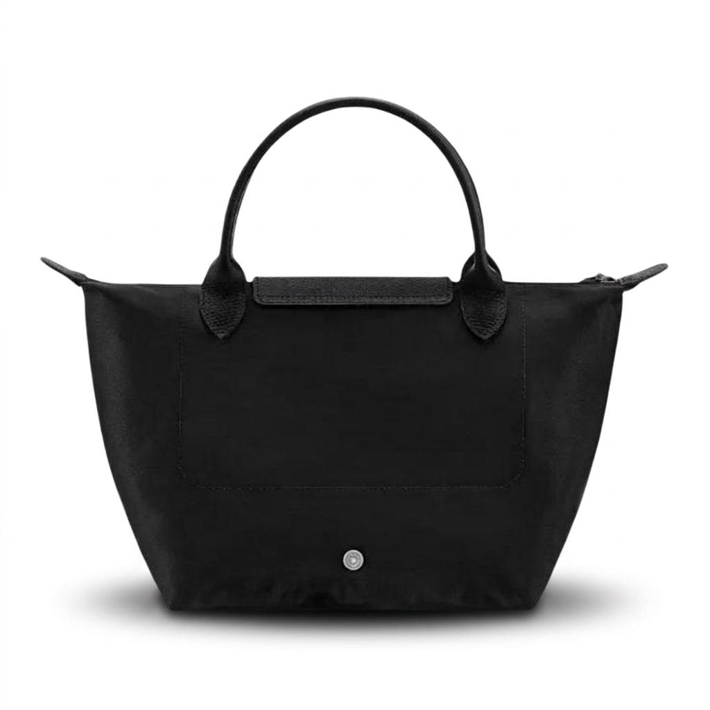 Longchamp Le Pliage Silver Hardware Foldable Round Handle Nylon Dumpling Tote Bag Regular Women tote bags Black 1621979001