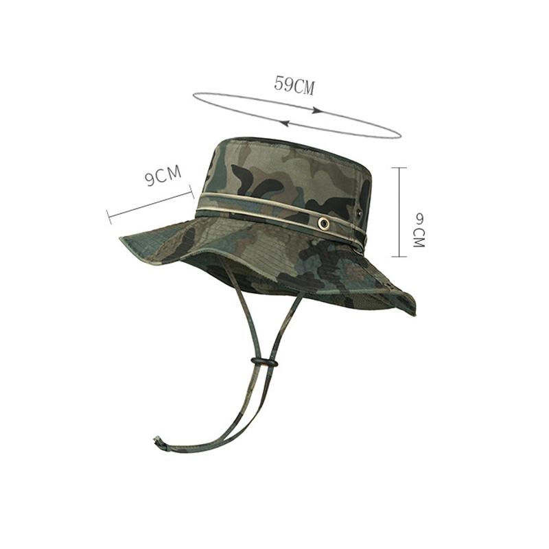 Four Seasons Outdoor Camouflage Fisherman Hat Sunshade Sports Hat