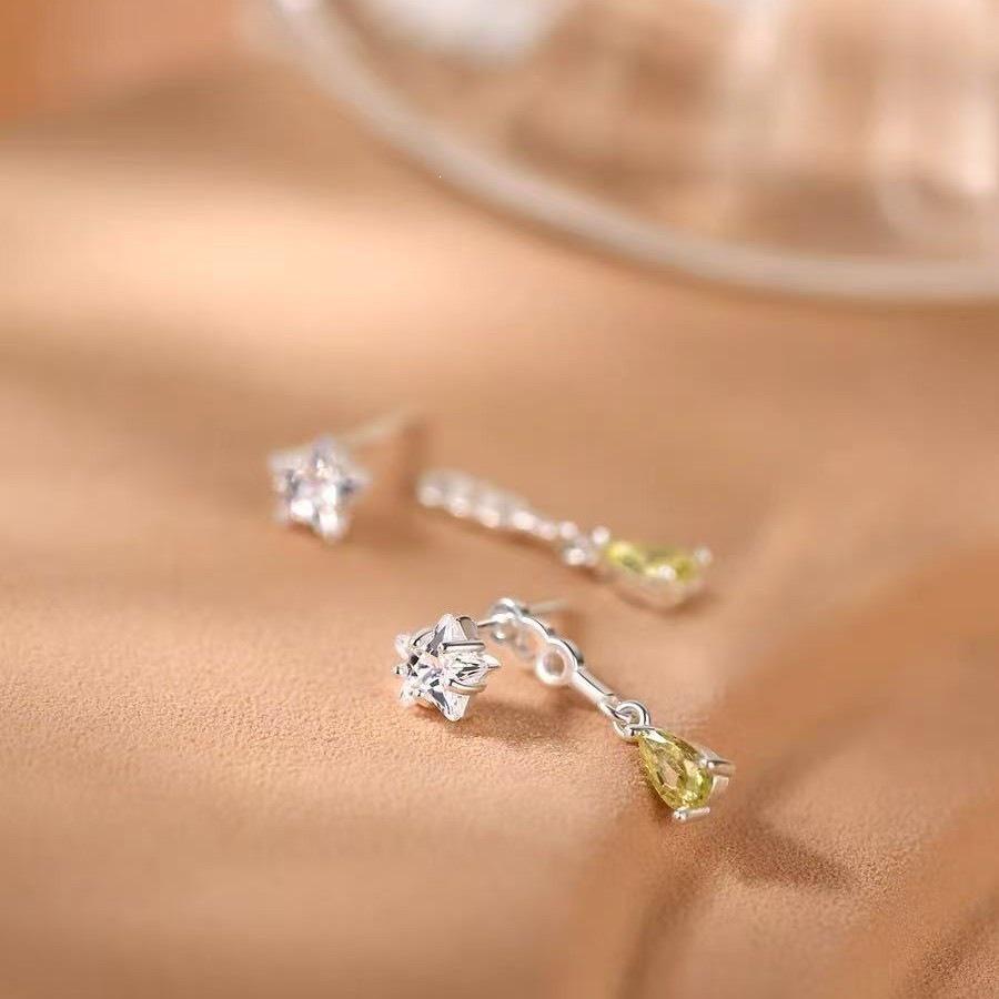 925 Sterling Silver Water Drop Earrings | Luxury Women's 2025 Style