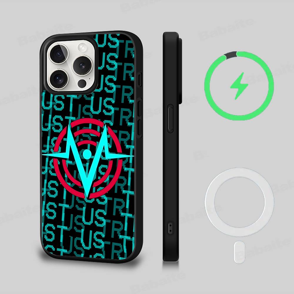 H-Hazbins-Hotels Magnetic Phone Case For IPhone 16 15 14 13 12 11 17 Pro Max Plus Wireless Charge Cover