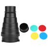 Snoot Honeycomb Grid Light Beam Tube Bowens Mount Filter for Studio Strobe Flash