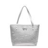 Casual large-capacity tote bag women's new trendy simple fashion shoulder bag portable underarm bag