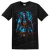 Solek Fantasy Warrior T Shirt Blue Alien Archer Graphic Movie Fan Tee Art Gift