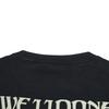 Fila × WE11DONE Short Sleeve Solid Color Crew Neck T-Shirt Unisex Tops F11U626107F-BK