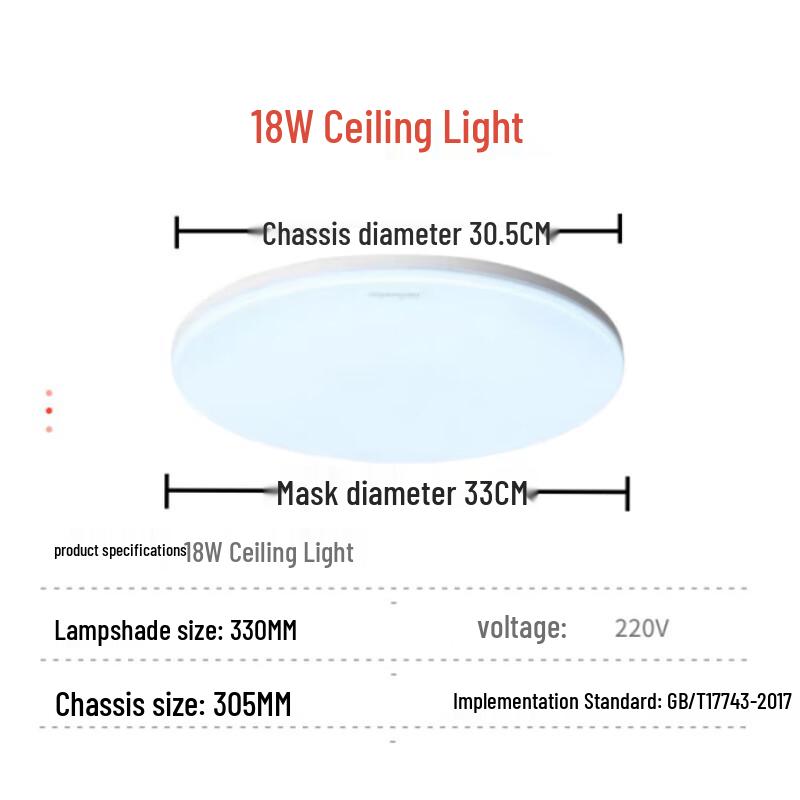 LED Flush Mount Ceiling Light