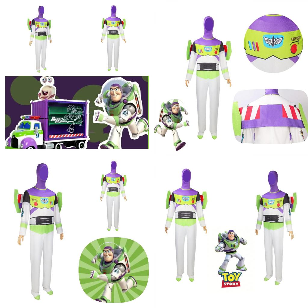 Cosplay Costume Of Buzz Lightyear From Toy Story Funny Style Suitable For Game Animation Role Play