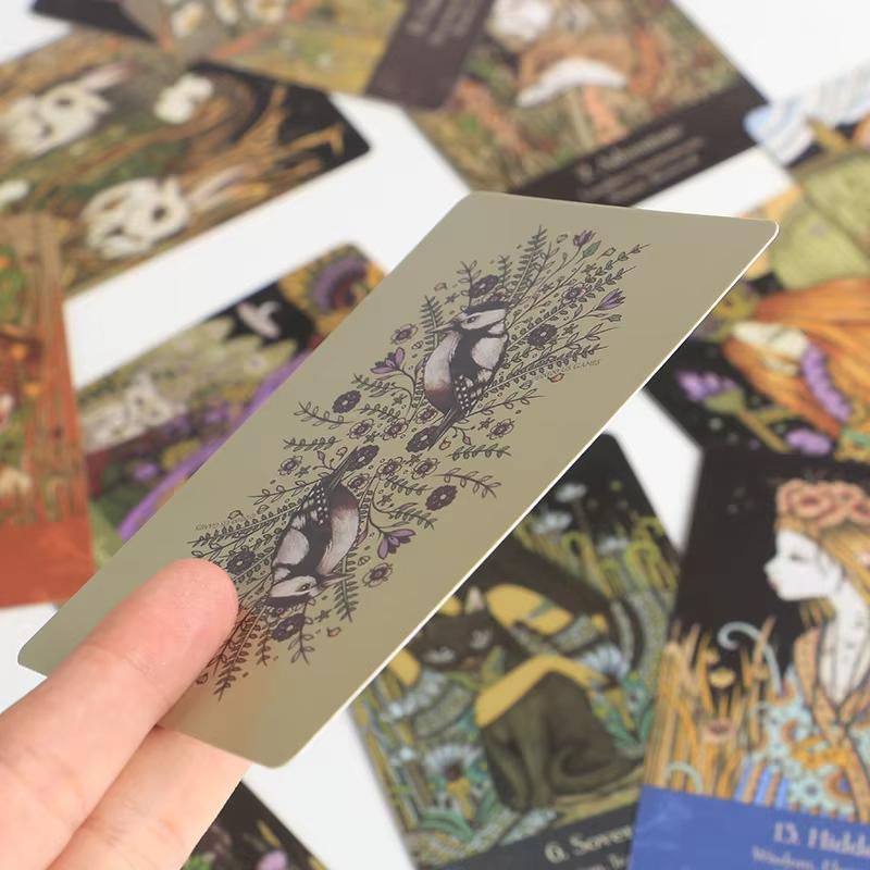 Universal Folk Oracle cards A 44 Tarot Deck English Version For Fortune-telling Party Board Game Card Deck Divination Fate
