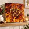 West Ham United Fußball Diamond Painting Kit 5D Vollbohrer DIY Diamantmosaik Wandkunst Heimdekoration