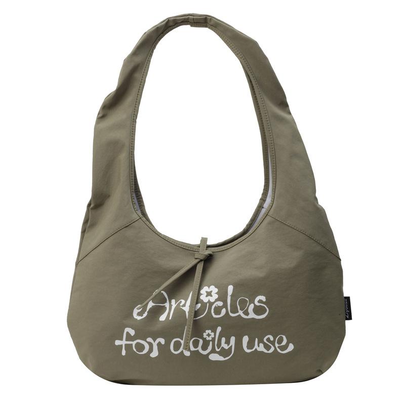 

Women s bag Urban simple college style One shoulder messenger bag Tote bag Class bag зелений