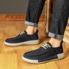 Men's Suede Leather Casual Shoes Retro Brown Moccasins Men High Quality Shoes Light Comfortable Driving Flats Sapatos Masculinos