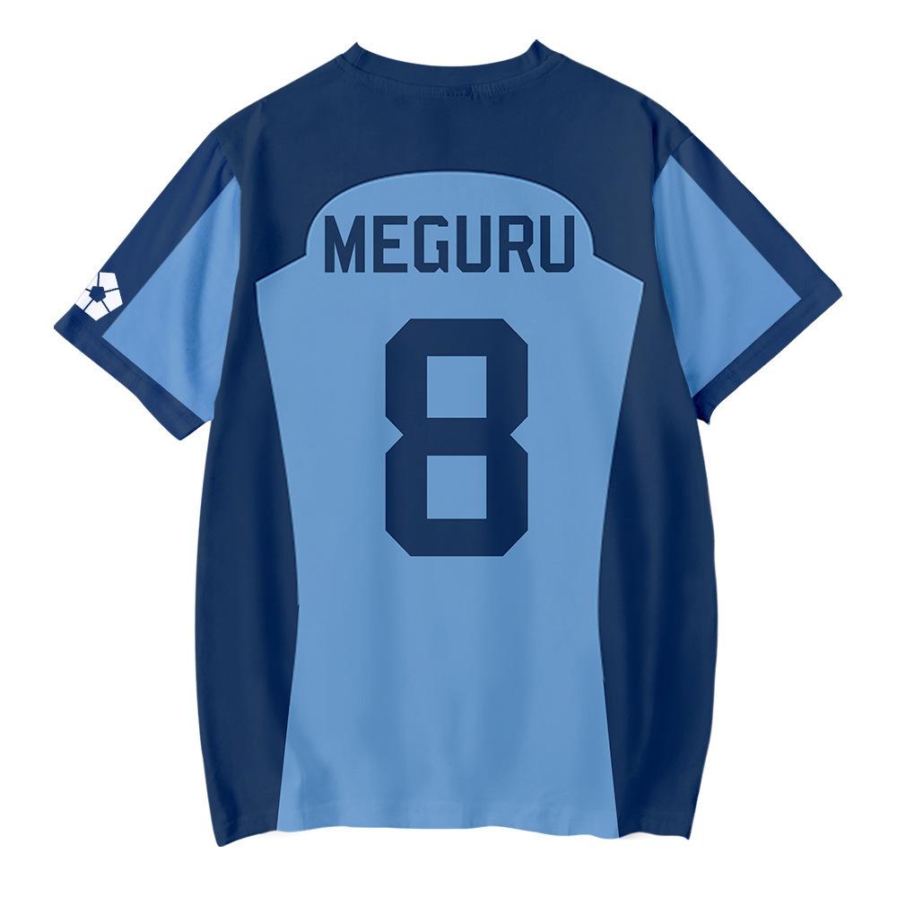 Summer Round Neck 3D Printed Jersey Fashionable Casual Short Sleeved Men's T-shirts