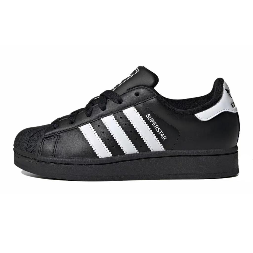 adidas Oryginalne SUPERSTAR Ogromne I Bezgraniczne Odporne Na Ścieranie Niskie Buty Skateboardowe Unisex Czarne Białe EG4959(Zespół701-)