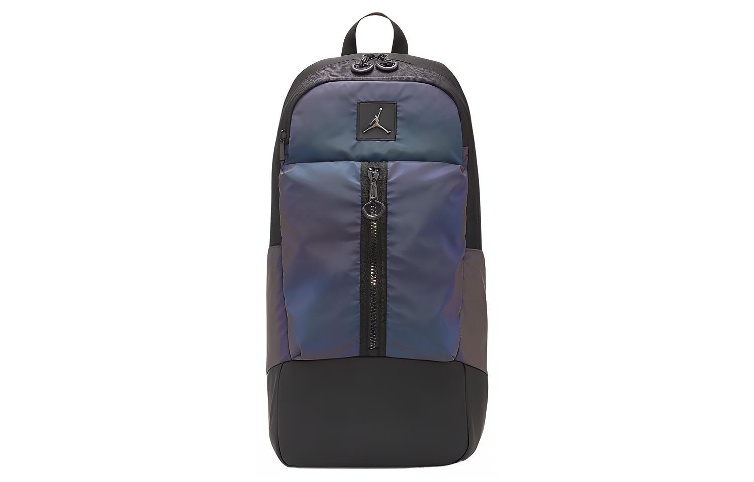 Jordan Polyester Rucksack Regular Unisex Schwarz/Reflexsilber ONESIZE