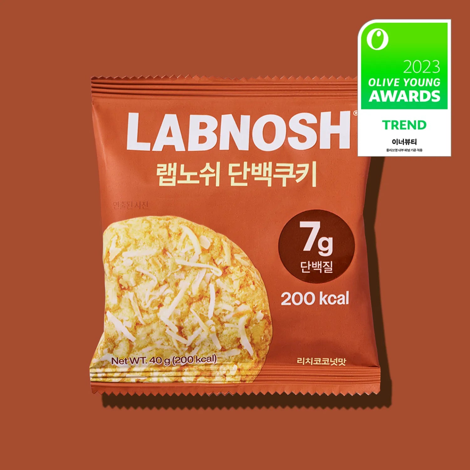 Labnosh Protein Cookie #Rich Coconut 40g 40g