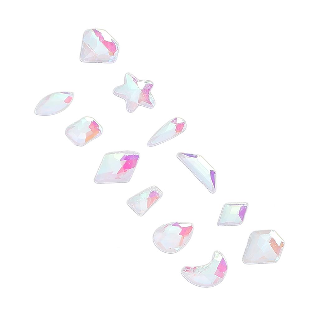 Nail Art Rhinestones Aurora Multipurpose Nail Diamonds for Home Salon Nail Art Schools