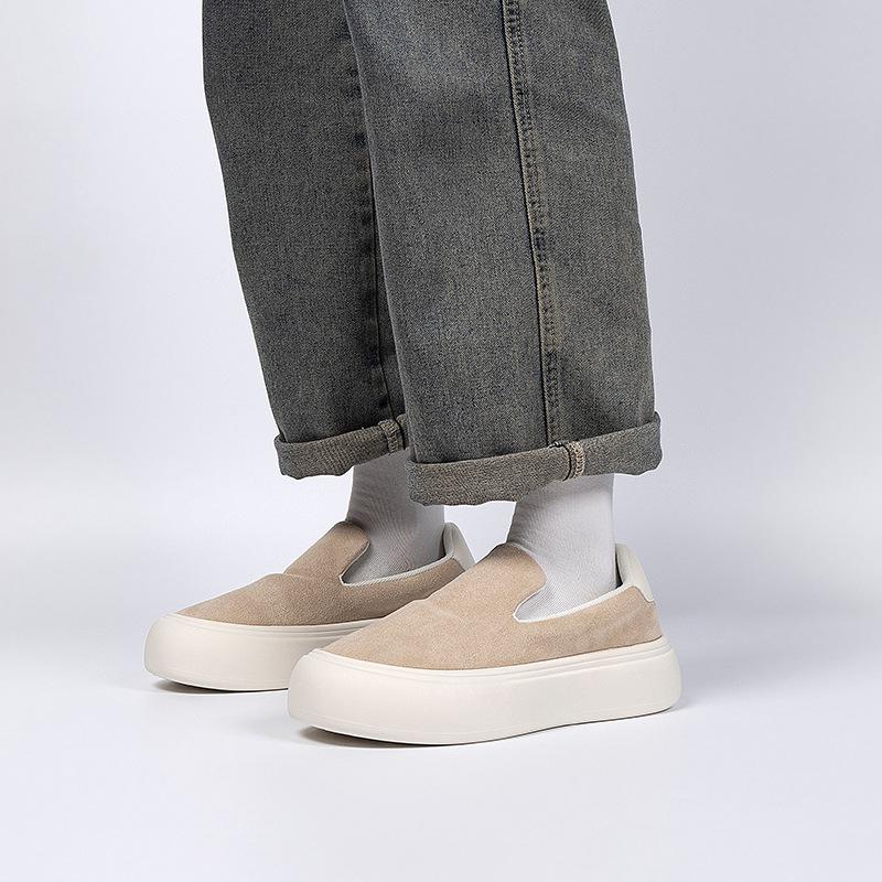 Global board shoes lazy one pedal men's ZHQ68391N summer thick-soled lightweight casual shoes lazy driving men's shoes