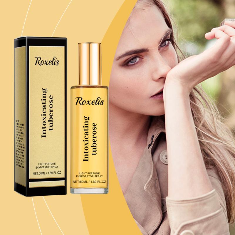 Roxelis 50Ml Tuberose Perfume Mist Couple Dating Natural Charm Release Deodorant Body Hair Lasting Floral Fragrance Perfume