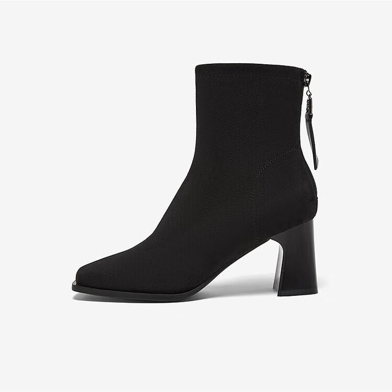 

BASTO Women s F5217DD5 Winter Chunky Heel Ankle Boots 37