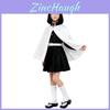 Demon Slayer Kimetsu No Yaiba Tsuyuri Kanao Cosplay Costume With Linen Fabric For Kids And Teens