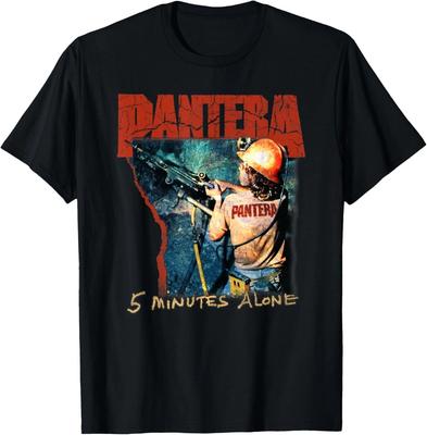 T-shirt Ufficiale Pantera 5 Minutes Alone