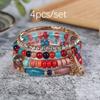 JYL Bracelet  Bohemian Colorful Tassel Chain Boosts Vitality & Good Fortune