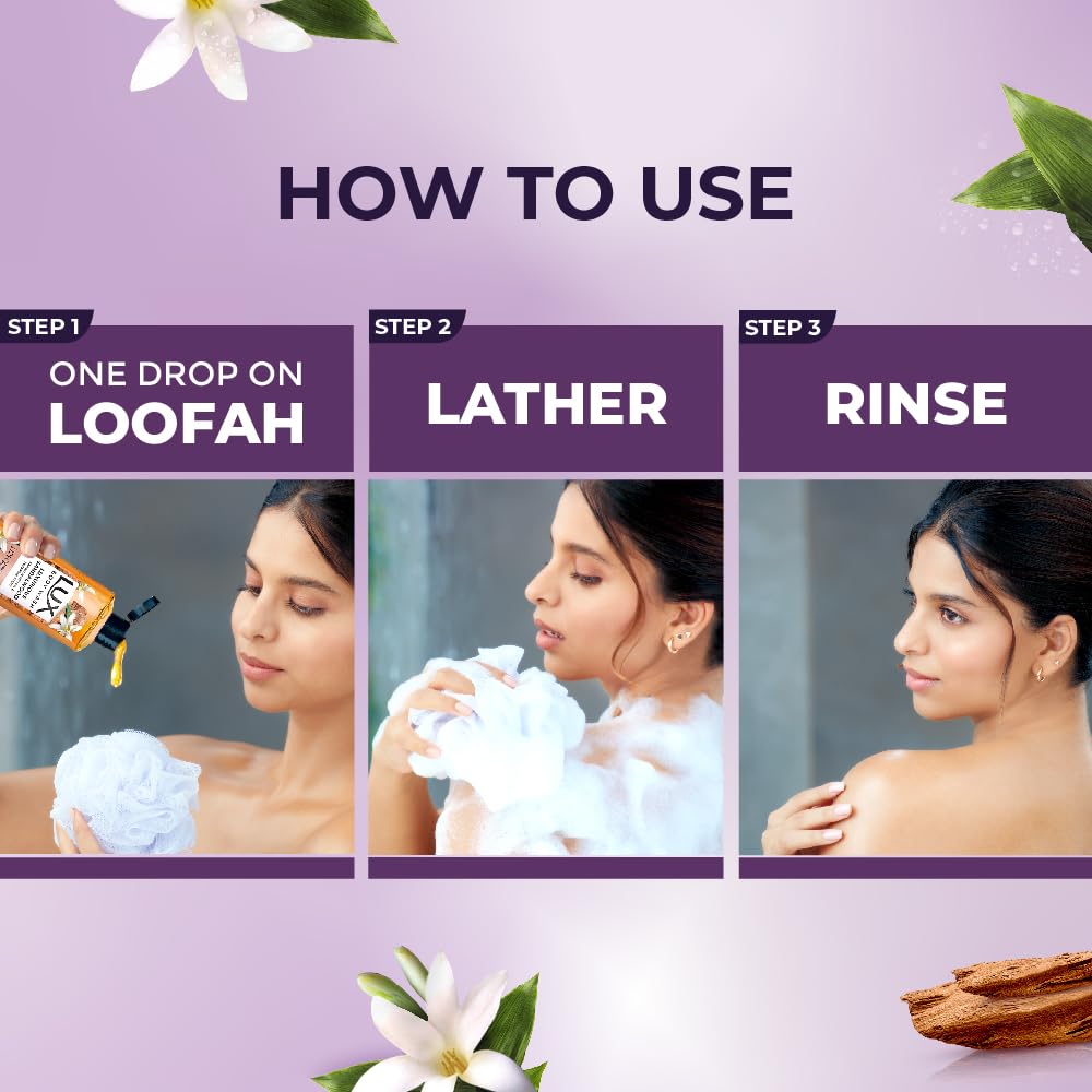 Luxuriöses Sandelholz Duschgel mit Tuberose-Duft für weiche, duftende Haut 245 ml Langanhaltendes, verwöhnendes Duschgel