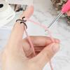 Adjustable Knitting Crochet Loop Ring Knittied Yarn Guide Finger Faster Holder for Crochet Thimble Thread Ring Sewing Tools