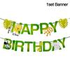 Jungle Birthday Party Decorations Animal Disposable Tableware Set Forest Woodland Safari Birthday Animals Theme Party Supplies