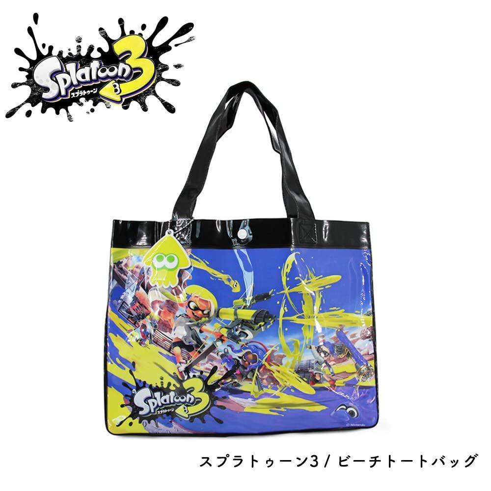 Splatoon 3 Beach Bag Tote Bag Black [SPT 1041 BK]
