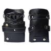 with Waist Shoulder Belt Shears Storage Bags PU Leather Case Bag Holder  Hairdressers