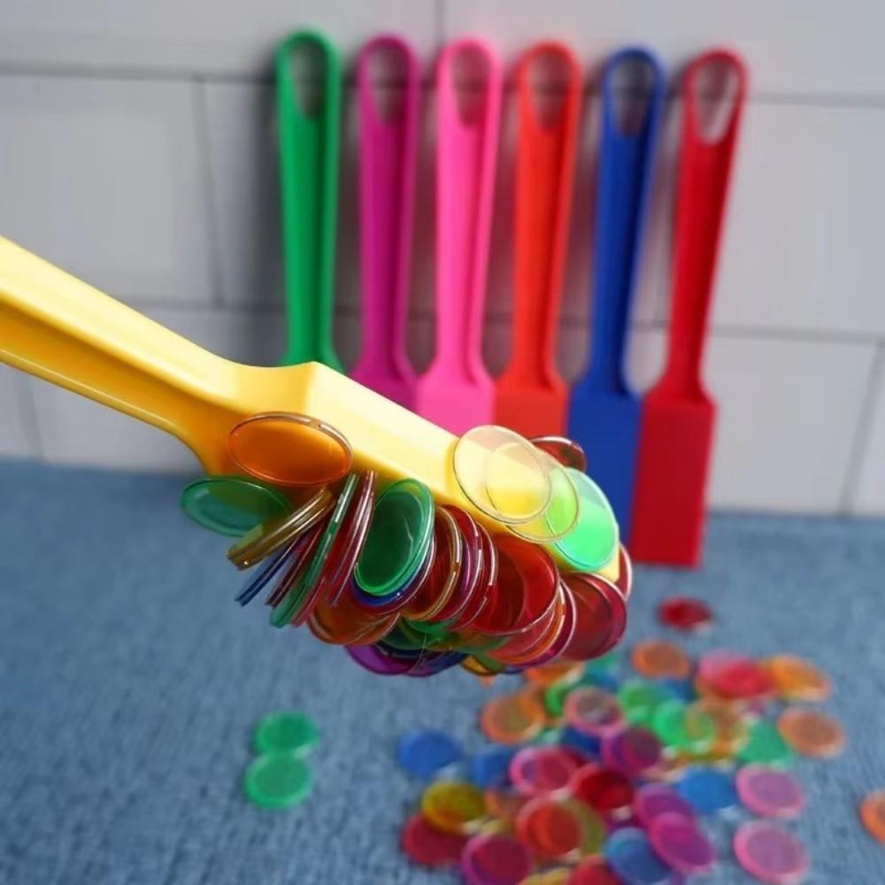 ABS Bingo Wand Set Color Sorting Magnetic Chip Set New Educational Game Set for Children