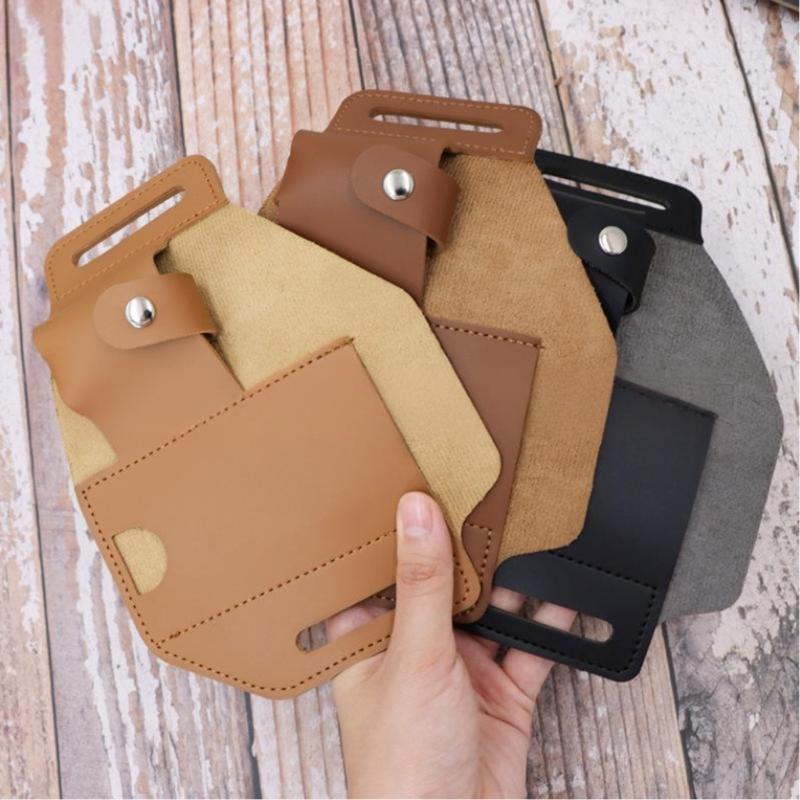 Compactly PU Leather Strategic Pocketknife Sheath And Compass Organizers For Camping Hiking Adventures