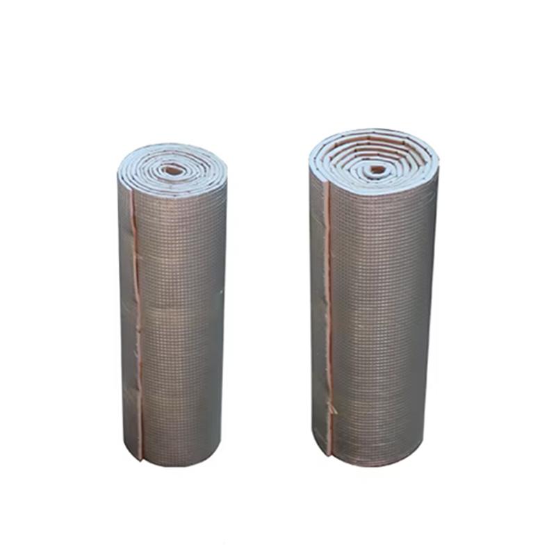 1 Roll 50*200cm Aluminum Foil Cotton Car Thermal Insulation Film Car Truck Thermal Insulation Muffler Pad Fire Protection Foam