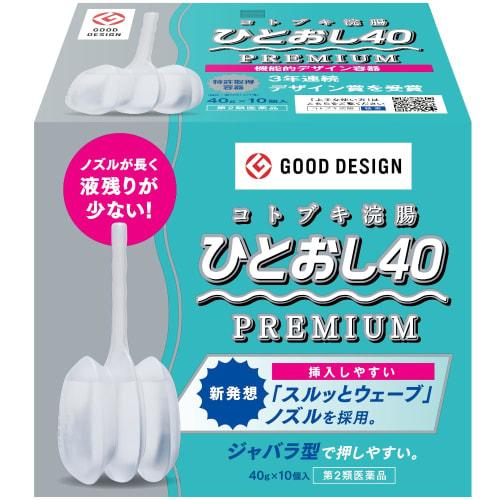 

[Лекарство категории 2 для безрецептурного отпуска] Клизма Котобуки 40, 40 г x 10