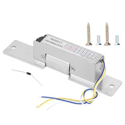 Serrature Elettriche a Catodo Tipo NC NO DC 12V Serrature di Sicurezza per Accesso Porta con Feedback di Segnale