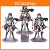 Gorgeous Attack On Titan Figma Levi Ackerman Eren Mikasa Joint Movable Hand Model